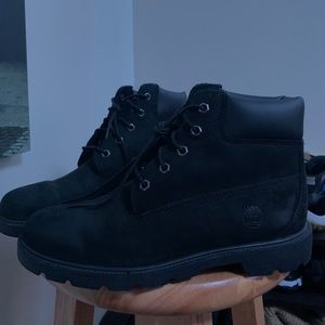 Black Timberland Boots